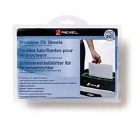 Rexel 20-Pack Office Shredder Oil Sheets A5