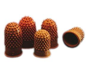 Rexel Size 3 - 27mm Thimblettes (Pack of 10), Orange