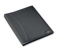 Rexel Soft Touch Display Book A4 Black Smooth Leather (36 Pockets)
