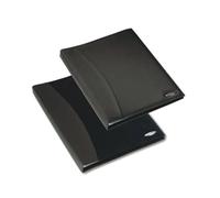 Rexel Soft Touch Smooth Display Book 24 Pocket A4 Black