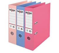 Rexel Solea Wide Lever Arch File A4 Assorted 2 Rings 2115711 PP (Polypropylene) Pack of 3