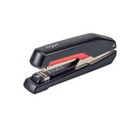 ACCO Rexel Stapler Supreme S17 Full Strip – 30-sheet, Flat-clinch, Metal Black/Red 2115674