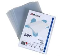 Rexel Superfine Cut Flush Folders (100)