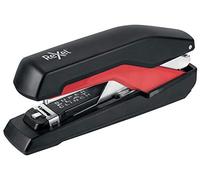 Rexel Supreme Omnipress Full Strip Stapler, 30 Sheet Capacity, Flat Clinch Stapling, Includes Staples, Metal Body, Black/Red, 2115678