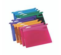 Rexel Susp File A4 30MM AST PK10