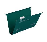 Rexel Suspension File Crystalfile Extra Home Office Stationery Green 25pcs