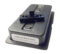 REXEL/TRODAT UN12/15 REPLACEMENT PADS - BLACK INK | Replacement ink pad; PACK OF 5; Black; quick slide-in fitting for compatible Self-Inking stamps
