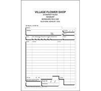 Twinlock Scribe 855 Counter Sales Receipt 2-Part Pack 100