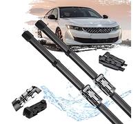REXGEL Car Front Wiper Blades For Peugeot 508 Mk2 2018 2019 2020 2021 2022 Windscreen Windshield Accessories Windows Brushes Washer 2pc Wipers