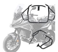 REXGEL Motorcycle Highway Crash Bars For Honda NT1100 2023 Upper&Lower Engine Tank Guard Bumper Stunt Cage Protector NT 1100 2022 2023 Decorate (Color : 1 Set Crash Bar)