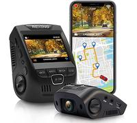 REXING V1GW-4K Ultra HD Car Dash Cam w/Built-in GPS Logger, 2.4" LCD Screen,Wi-Fi,170° Wide Angle Dashboard Camera Recorder with G-Sensor, WDR, Loop Recording, Supercapacitor, Mobile App, up to 256GB