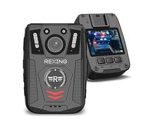 RexingUSA P2 FHD Body Camera - 1080P FHD Body Cam with Infrared Night Vision, Lightweight Wearable Camera, Video Surveillance, 8X Digital Zoom, 170 Degree Lens