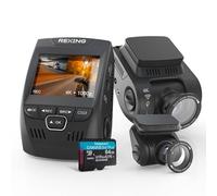 RexingUSA V1P SE 4K Dual Dash Cam w/GPS, Wi-Fi & 2pcs-CPL Filter | 512GB Support | Front 2160p, Rear 1080p | 170° Angle | G-Sensor | WDR | Loop Record | Parking Monitor