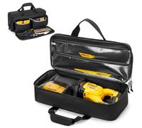 Rexmica - Carrying Case Compatible with DEWALT 20V/60V Max Cordless DCS380B/DCS382B/DCS389B/DCS380P1, Storage Bag for Dewalt Reciprocating Saw with Multiple Pockets for, Black -
