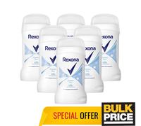Rexona Cotton Dry Deodorant Stick 48H Sweat Odor Max Protection Bulk 50ml 6-Pack