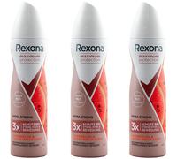 Rexona Deodorant Spray WATERMELON & CACTUS WATER Scent 3 x 150ml Extra Strong
