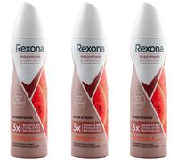 Rexona Deodorant Spray WATERMELON & CACTUS WATER SCENT 3 x 150ml Extra Strong