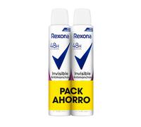 Rexona Invisible Antimanchas 48h Pack 200ml Deodorant Spray 2 Units