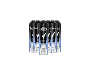 Rexona Men Cobalt Dry Antiperspirant Deodorant Spray Pack of 6 x 150 ml