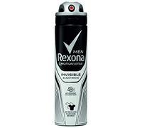 Rexona Men Invisible Black and White Anti-Perspirant Deodorant Spray For Men, 150 ml (Pack of 6)