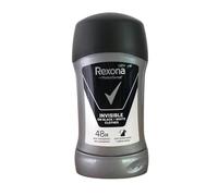 Rexona Men Invisible Black + White Durable Antiperspirant Deodorant Stick 48h 50 ml