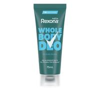 Rexona Men Whole Body Deodorant Cream Ocean Rush 75ml - 72H Whole Body Odour Protection - Aluminium Free Formula