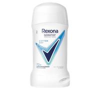 Rexona Nonstop Protection Deodorant Stick Cotton Dry Anti Perspirant with 72 Hours Protection Against Sweat and Body Odour 50 ml