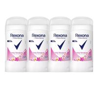 Rexona Sexy Bouquet 48H Protect 0% Alcohol Antiperspirant Stick 40ml (Pack Of 4)