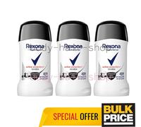 Rexona Women Invisible Antibacterial Deodorant Stick 48H Sweat Protection 3-Pack
