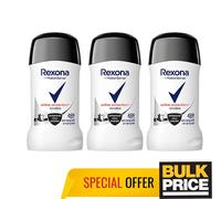 Rexona Women Invisible Antibacterial Deodorant Stick 48H Sweat Protection 3-Pack