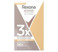 Rexona Women Maximum Protection Anti Perspirant Deodorant Cream Sports Control Deodorant with 96 Hours Protection Against Strong Sweating and Odour with 3x Protection for Stress, Heat & Movement 45 ml