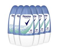 Rexona Women's Shower Fresh Roll-On Deodorant Pack of 6 x 50 ml