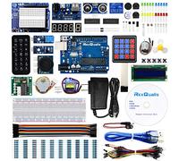 REXQualis Super Starter Kit Based on Arduino UNO R3 with Tutorial and Controller Board Compatible with Arduino IDE