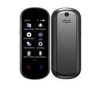 Rexsun Smart Voice Translator, Supports Online Translation in 139 Languages and Offline Translation in 17 Languages, Z2 Gray Metal Appearance