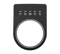REXVTNS Aluminium Alloy Gear Shift Panel Frame for FPACE XF XFL XE XEL 2016-2020 Protection (Glossy Black (OC08165))