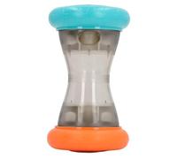 REXVTNS Automatic Pet Food Feeder Toy | Interactive Treat Roller for Cats/Dogs | ABS & TPE Safe Material | Training & Portion Control | 5.63 x 3.15 Inches