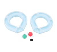 REXVTNS Cat Track Ball Toy | 8 - Shaped Interactive Kitten Toy with Colorful Balls | Safe PP Material for Indoor Cats/Exercise/Entertainment | Secure Base Included