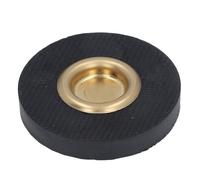 REXVTNS Cello Grip Enhancer | Brass Cup & Rubber Base for Secure Endpin Hold | Floor Guard for Performance/Practice | Compact & Sturdy Design