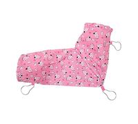 REXVTNS Guinea Pig Corner Tunnel | Soft Polyester Hideout for Small Pets | Right Angle Design Saves Space/Easy to Hang | Cute Cartoon Pattern (Little Cow)