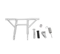 REXVTNS Stainless Steel Outboard Bracket Receiver Assembly | Replacement for 40HP 2 Stroke Motor | 66T - 43350-02 Receiver with 6pc Accessories Kit | Enhanced Vibration Protection