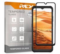 REY 2 x 3D Curved Screen Protector for AGM H Max, Black, Full Protection, 3D / 4D / 5D