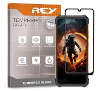 REY 2 x 3D Curved Screen Protector for CUBOT KINGKONG ES, Black, Full Protection, 3D/4D/5D