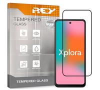 REY 2 x 3D Curved Screen Protector for HMD Fusion X1, Black, Full Protection, 3D/4D/5D