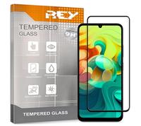 REY 2 x 3D Curved Screen Protector for SPC DISCOVERY 2, Black, Full Protection, 3D / 4D / 5D