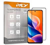 REY 2 x 3D Curved Screen Protector for TCL 60R 5G - 60 SE 5G - 60 SE NXTPAPER 5G - 60 5G, Black, Full Protection, 3D / 4D / 5D
