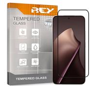 REY 2 x 3D Curved Screen Protector for Xiaomi 15T Pro - 15T, Black, Full Protection, 3D / 4D / 5D