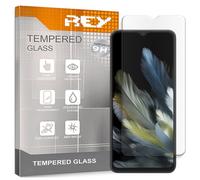 REY 3 x Screen Protector for BLACKVIEW Wave 8 - Wave 8C - OSCAL Flat 2, Premium Tempered Glass