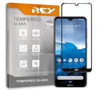 REY 3D Screen Protector for Nokia 6.2 - Nokia 7.2, Black, Tempered Glass Film, Perfect protection for scratches, breaks, moisture, Full Protection, 3D, 4D, 5D