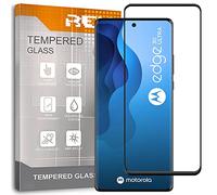 REY 3D Tempered Glass Screen Protector for Motorola Edge 30 Ultra Black Screen Protector 9H+ Hardness Anti-Scratch Oil Bubbles Full Protection 3D 4D 5D