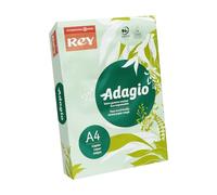 Rey Adagio 336053 A4 Paper 500 Sheets for Laser/Inkjet Printers and Photocopiers 80 g/m² Green (Pack of 1)